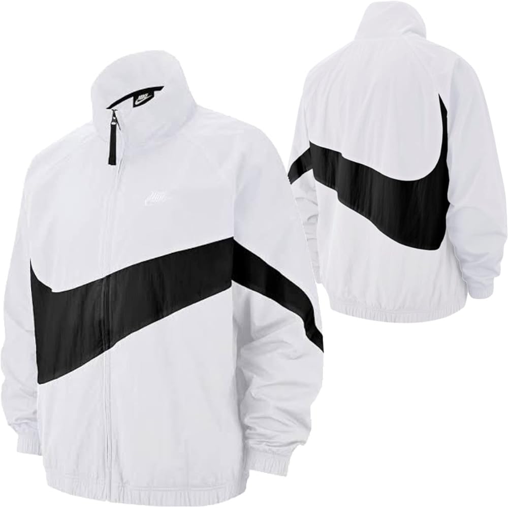【新品】NIKE ビッグスウッシュ AR3133-100 Lサイズ ジャケット Amazon.co.jp: NIKE ナイキ ウーブン ジャケット メンズ M (身長